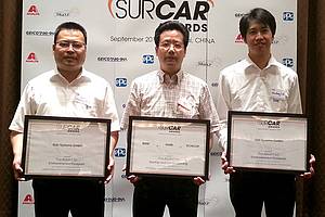 Dürr在上海获得Surcar奖。