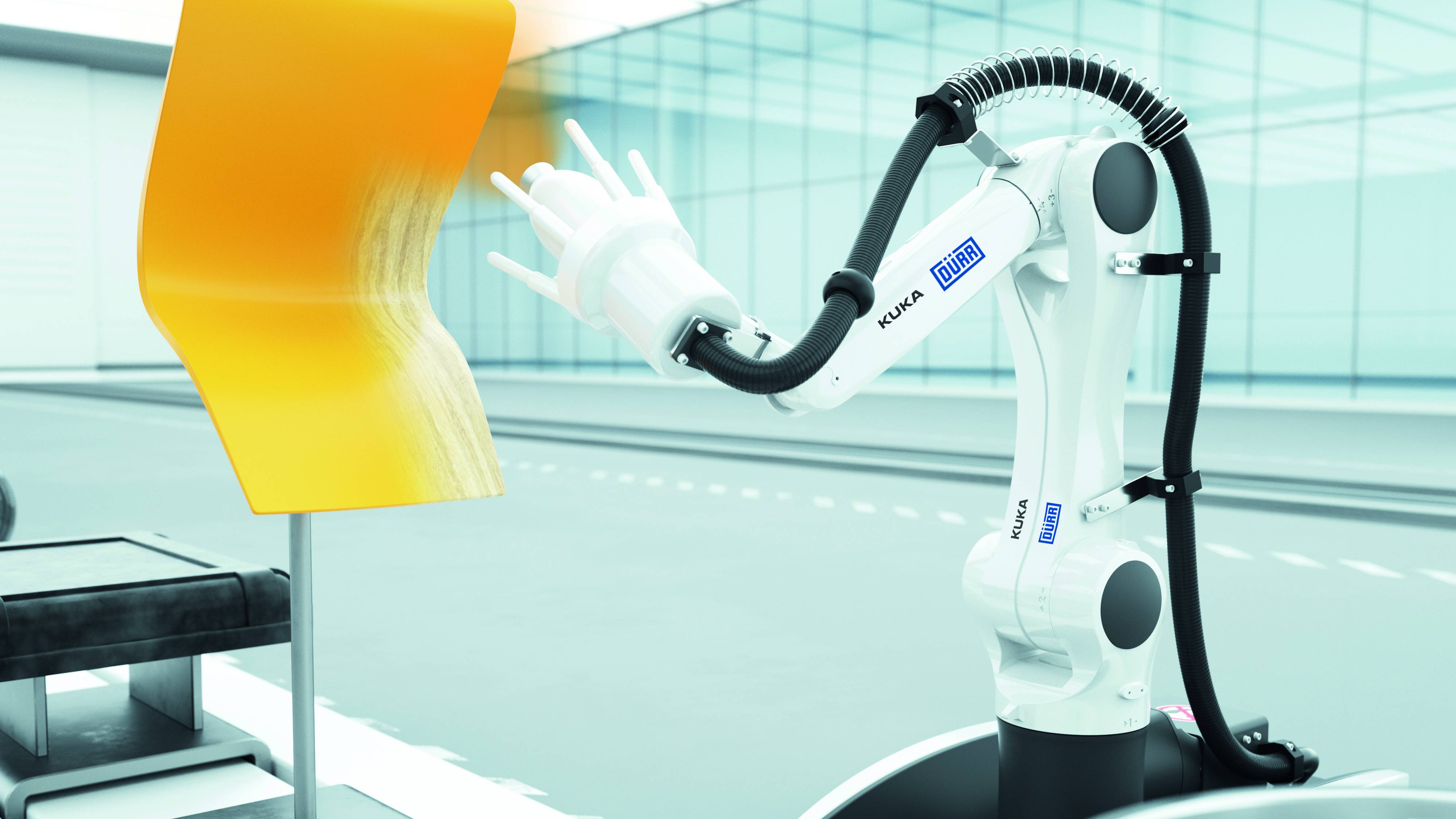 Dürr喷漆机器人，适用于一般行业。